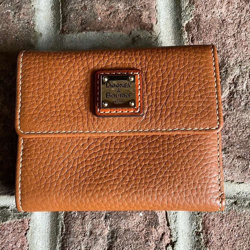 Dooney & Burke Brown Leather Wallet